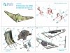 Quinta Studio QD32253 Horten Ho 229A 3D-Printed & coloured Interior on decal paper (Takom) 1/32